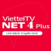 Gói Cước Truyền Hình Và Internet Cáp Quang Net4Plus Viettel (Nội Thành)