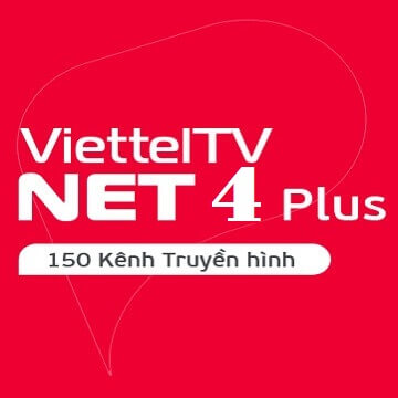 Gói Cước Truyền Hình Và Internet Cáp Quang Net4Plus Viettel